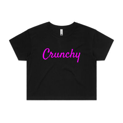 "Crunchy" Women's Crop Tee - AS COLOUR - Women's Crop Tee Thumbnail