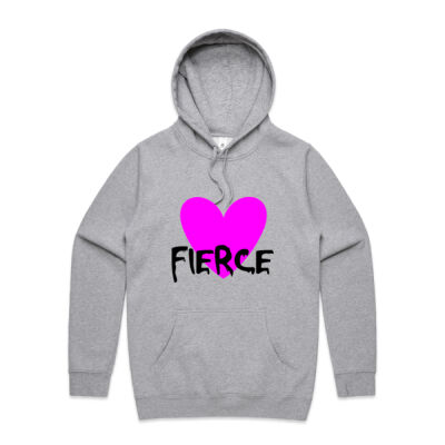 "Fierce" Unisex Hoodie - AS Colour - Stencil Hood - Unisex Thumbnail