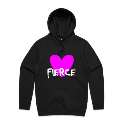 "Fierce" Unisex Hoodie - AS Colour - Stencil Hood - Unisex Thumbnail