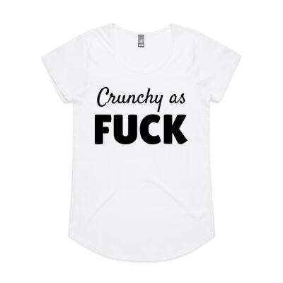 Crunchy as f*ck  - AS Colour - Women's 'Mali' Scoop Tee Thumbnail