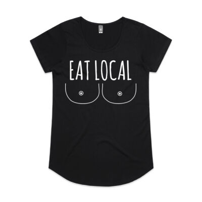 Eat Local Scoop Tee Thumbnail