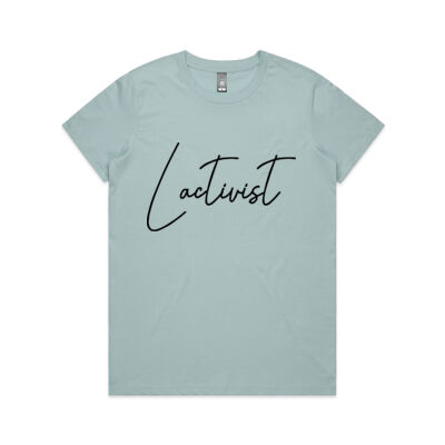 Lactivist Tee - AS Colour - Women's Maple Crew Tee Thumbnail