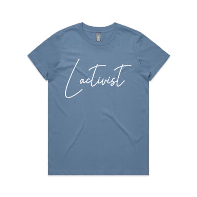 Lactivist Tee - AS Colour - Women's Maple Crew Tee Thumbnail